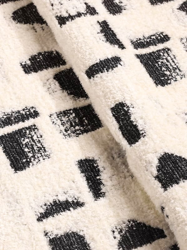 MILAN Konstnärligt geometriskt jacquardtyg